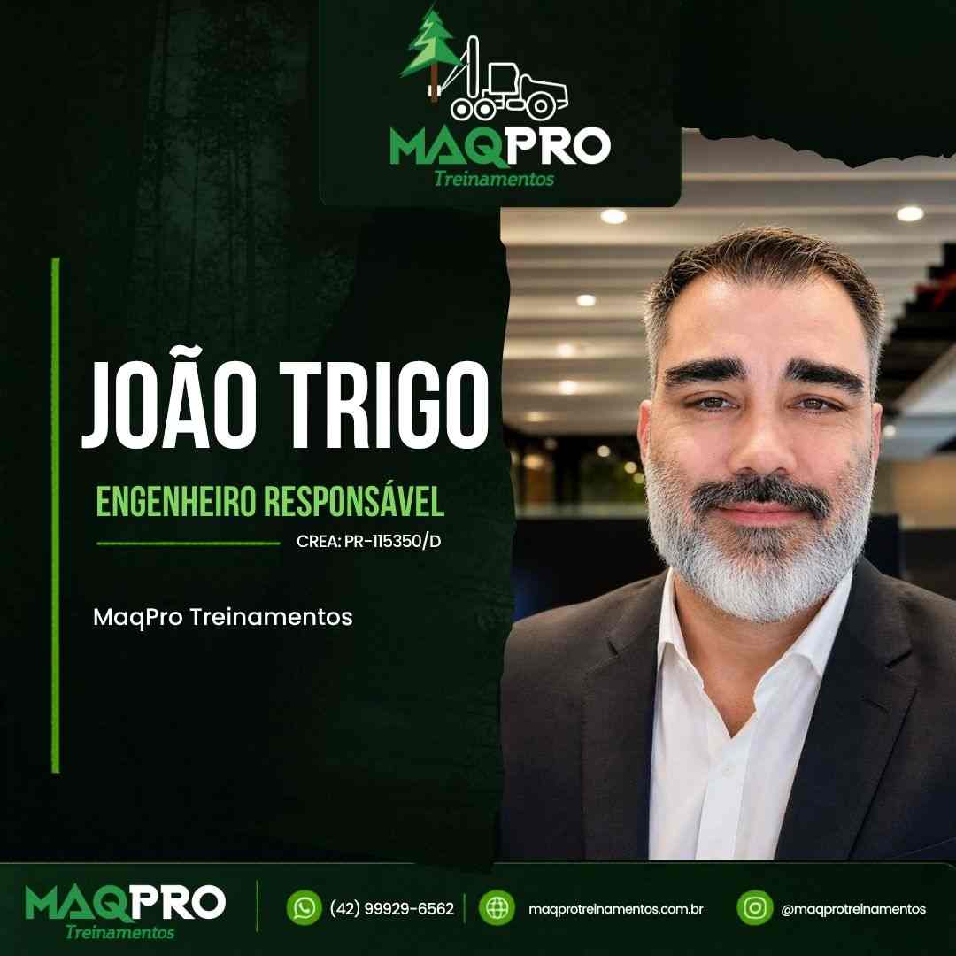 João Trigo — Engenheiro responsável técnico da MaqPro