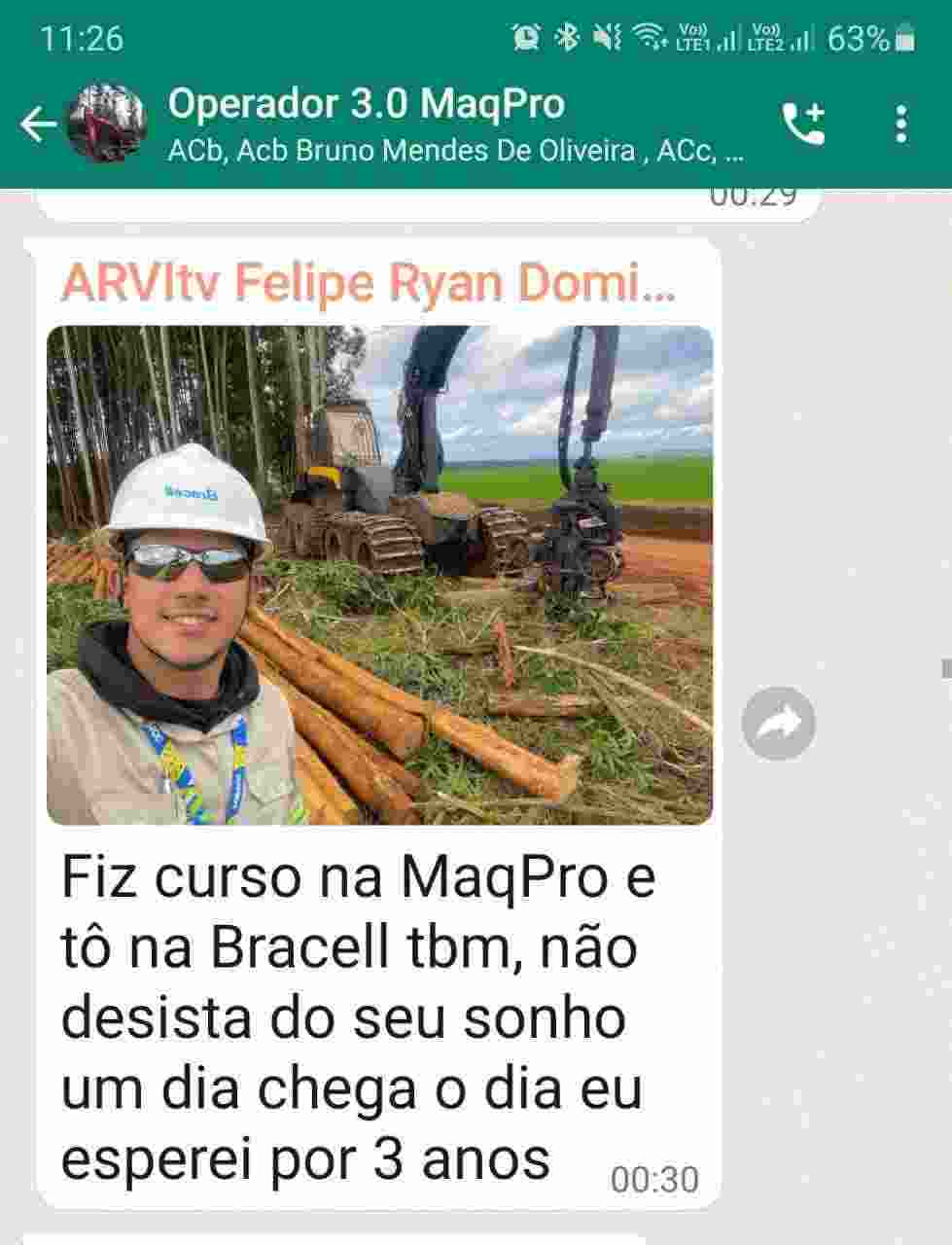 Conversa de Felipe Ryan